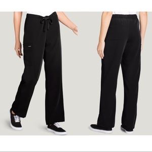 New Jockey Black Classic Unisex Stretch Scrub Pant